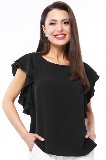 Блузка женская «Амалия, блэк»