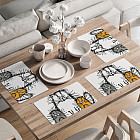 Комплект салфеток «Мохнатые коты»