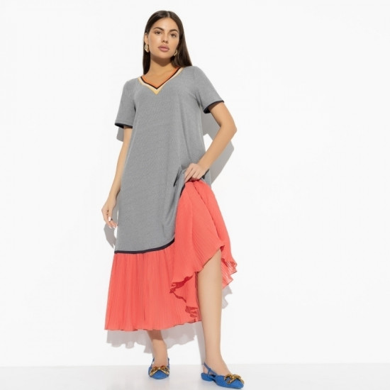 Платье женское «Изнежена вниманием, грэй»