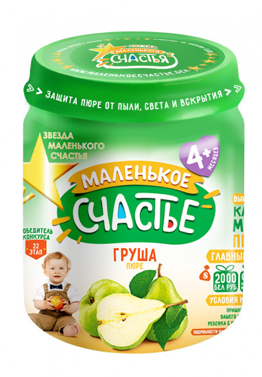 Пюре детское с 4 месяцев «Груша»