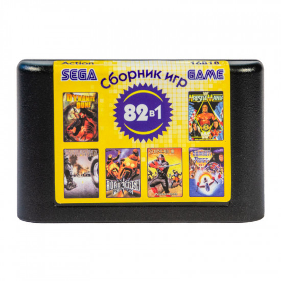 Сборник 82 игры для Sega Action