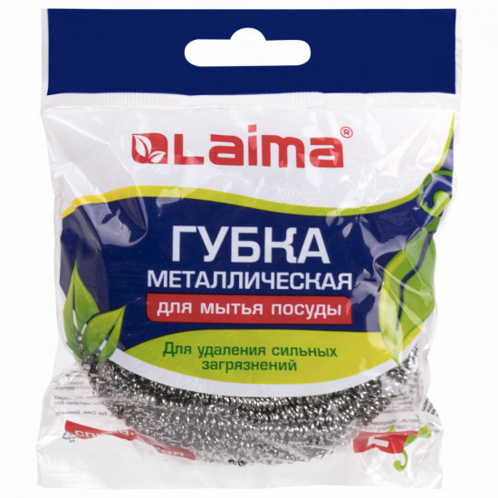 Губка для посуды металлическая