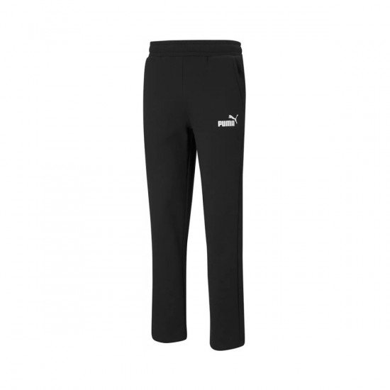 Брюки спортивные мужские «Essentials Logo Fleece Black»