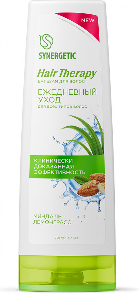 Бальзам для волос «Миндаль и лемонграсс» | Synergetic