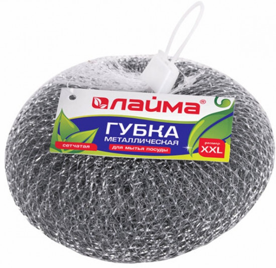 Губка для посуды металлическая