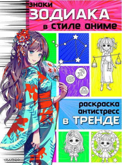 Знаки зодиака в стиле аниме