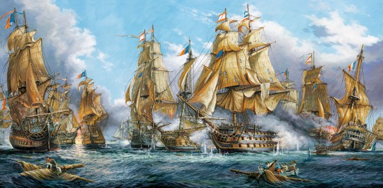 Пазл «Морской бой», 4000 элементов