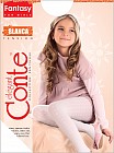 Нарядные детские колготки из микрофибры "Blanca" (bianco)