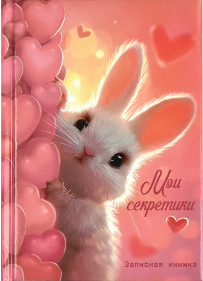 Книжка записная «Милый зайка»