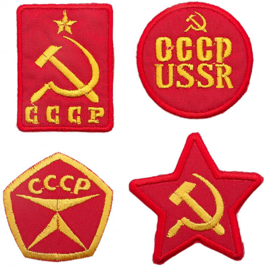 Набор термоаппликаций «Символы СССР»