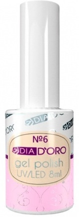 Гель-лак для ногтей «Magic Gel», оттенок 06 Бледно-розовый