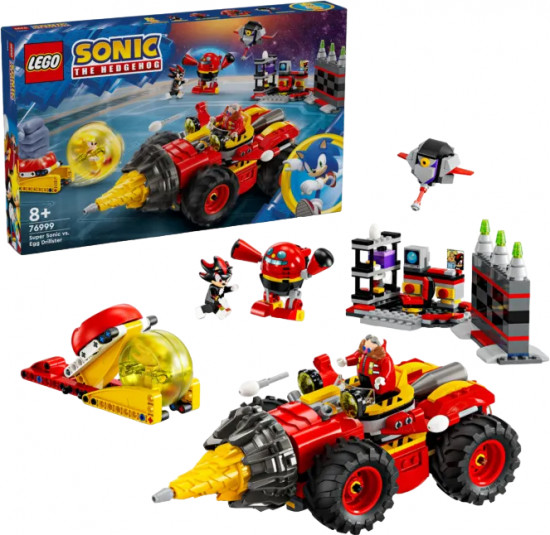 Конструктор LEGO® 76999 Супер Соник против Эгг Дриллстера