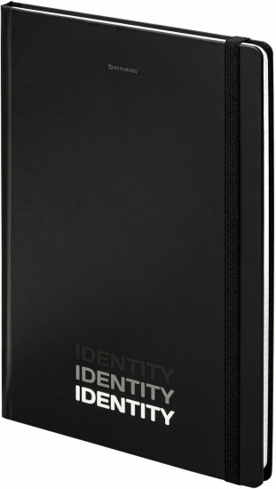 Блокнот c резинкой «Identity»