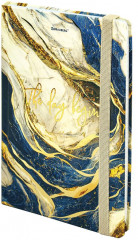 Блокнот c резинкой «Marble»