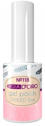 Гель-лак для ногтей «Magic Gel», оттенок 118 Розовый френч
