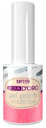 Гель-лак для ногтей «Magic Gel», оттенок 119 Розовый Барби