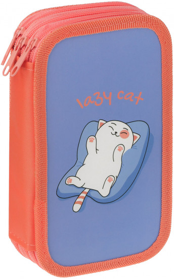 Пенал школьный «Lazy cat»