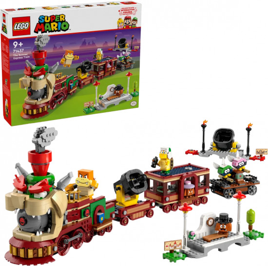Конструктор LEGO® 71437 Поезд-экспресс Боузер