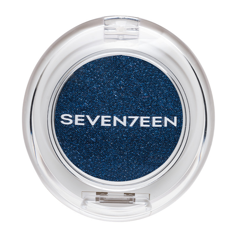 Тени для век компактные «Silky Shadow Metallic», 02 джинсовый синий | SEVEN7EEN
