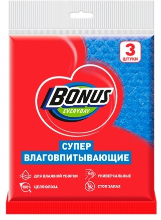 Салфетки для уборки «Супервлаговпитывающие»