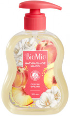 Натуральное жидкое мыло с маслом персика «Natural Liquid Soap»