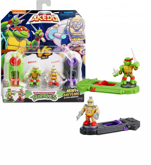 Игровой набор «Поединок TMNT Рафаэль против Крэнга»