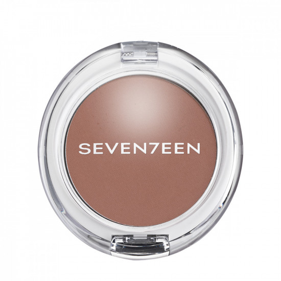 Румяна матовые шелковистые компактные «Natural matte silky blusher», оттенок 14 Сливочно-коричневый