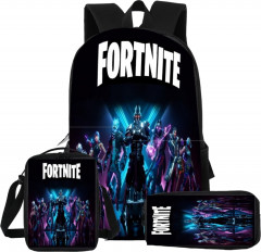 Рюкзак школьника 3в1 «Fortnite синее сияние»