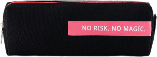 Пенал школьный «No risk. No magic»