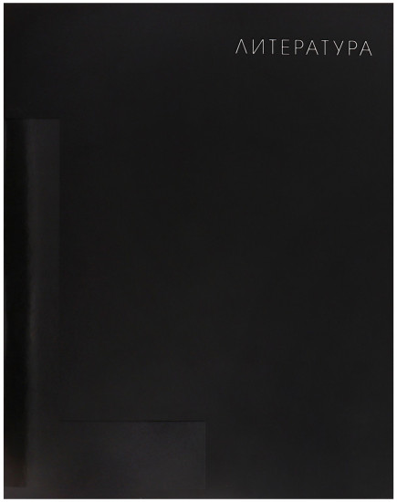 Тетрадь предметная «BlackTone. Литература»