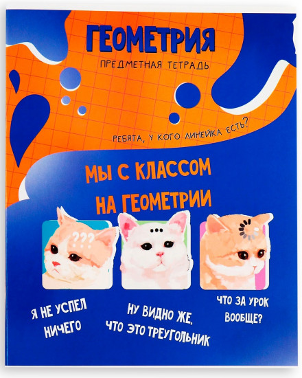 Тетрадь предметная «Геометрия»