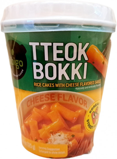 Рисовые клёцки ттокпокки сырные