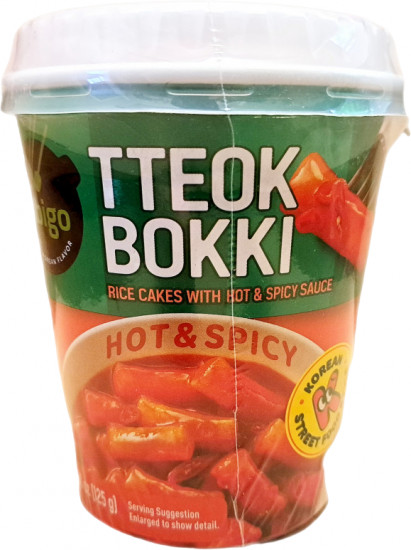 Рисовые клёцки ттокпокки острые