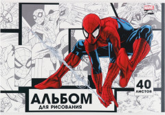 Альбом для рисования «Человек-паук»