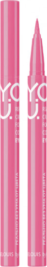 Подводка-фломастер для глаз «Y.O.U. Really crazy for color», оттенок 02 Pink