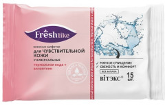 Влажные салфетки для чувствительной кожи без запаха «Fresh Like»