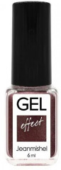 Лак для ногтей с эффектом геля «Gel Effect», оттенок 231 Коричневый искрящийся