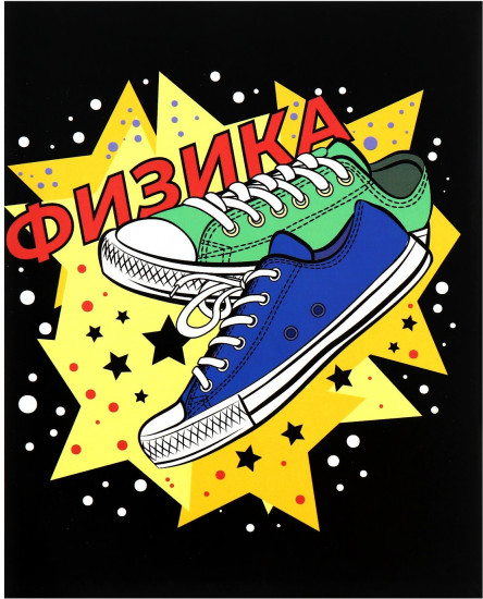 Тетрадь предметная «Кеды. Физика»