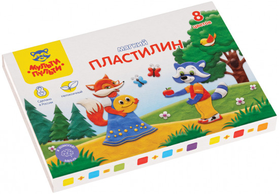 Пластилин «Енот в сказке»