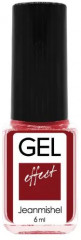 Лак для ногтей с эффектом геля «Gel Effect», оттенок 253 Красно-корал матовый