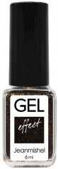 Лак для ногтей с эффектом геля «Gel Effect», оттенок 277 Черный искрящийся