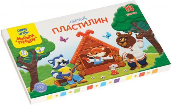 Пластилин «Енот в сказке»