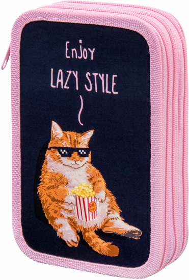 Пенал школьный «Lazy cat»