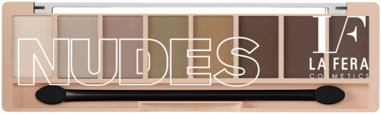 Тени для век «Chocolate Nudes», нюдовые оттенки