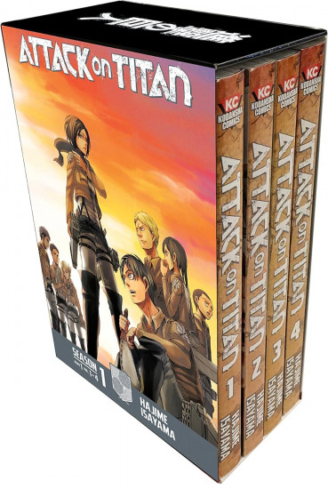 Attack on Titan. Season 1. Part 1. Manga Box Set