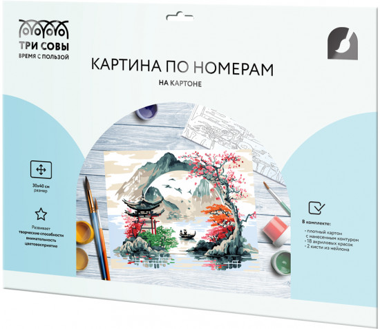 Картина по номерам «Китай»