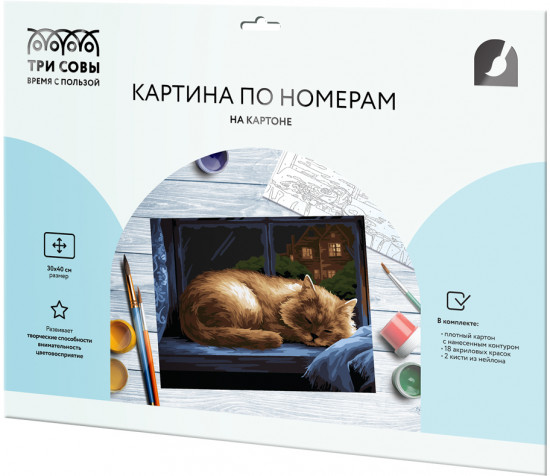 Картина по номерам «Крепкий сон»