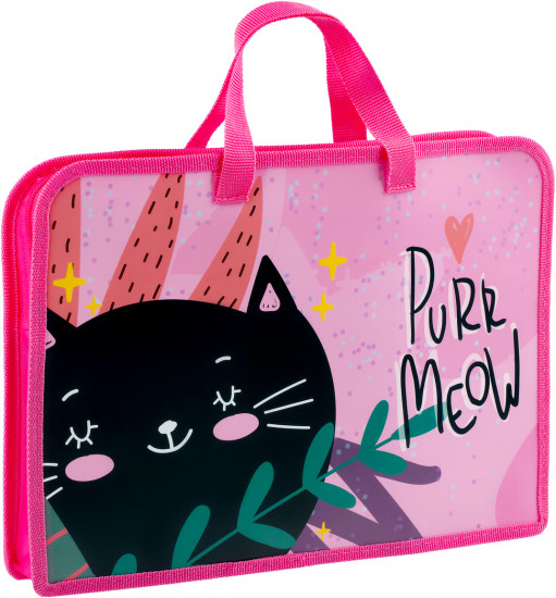 Папка с ручками «Purr Meow»