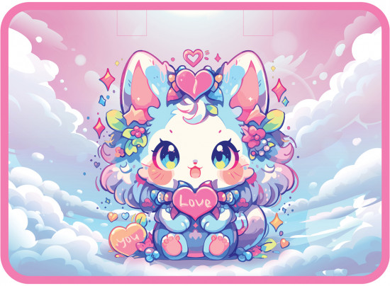 Папка с ручками «Kawaii Cat»
