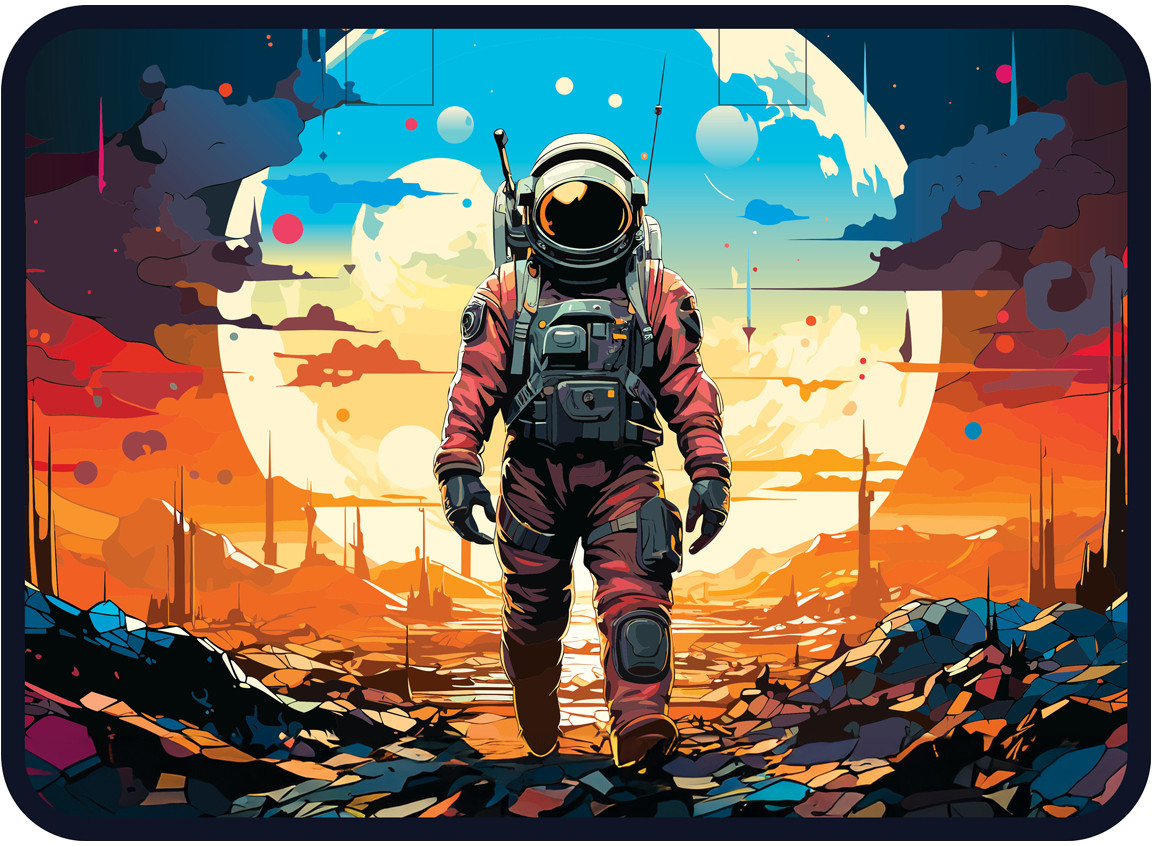 Папка с ручками «Star walk» | ArtSpace